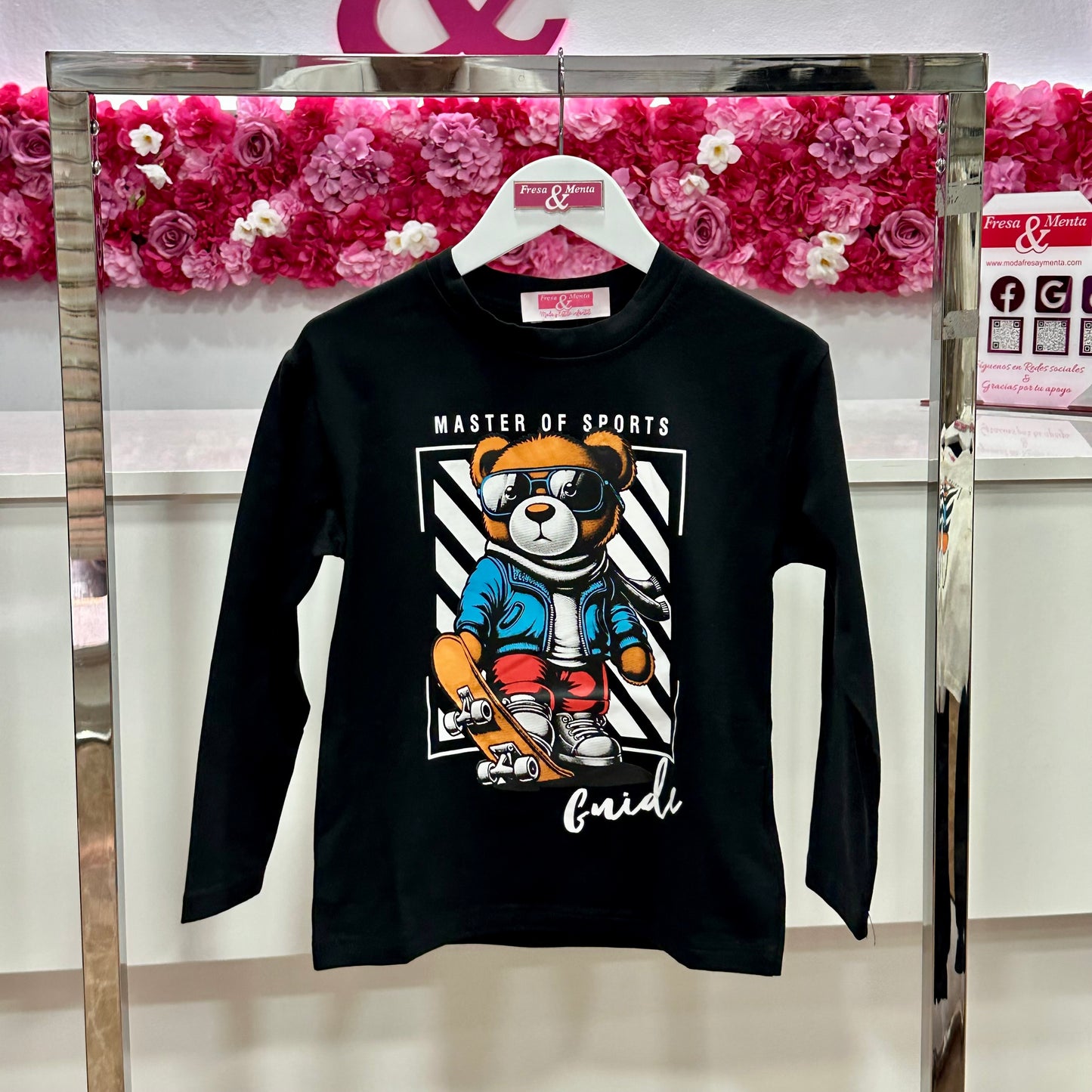 Camiseta inspiracion oso