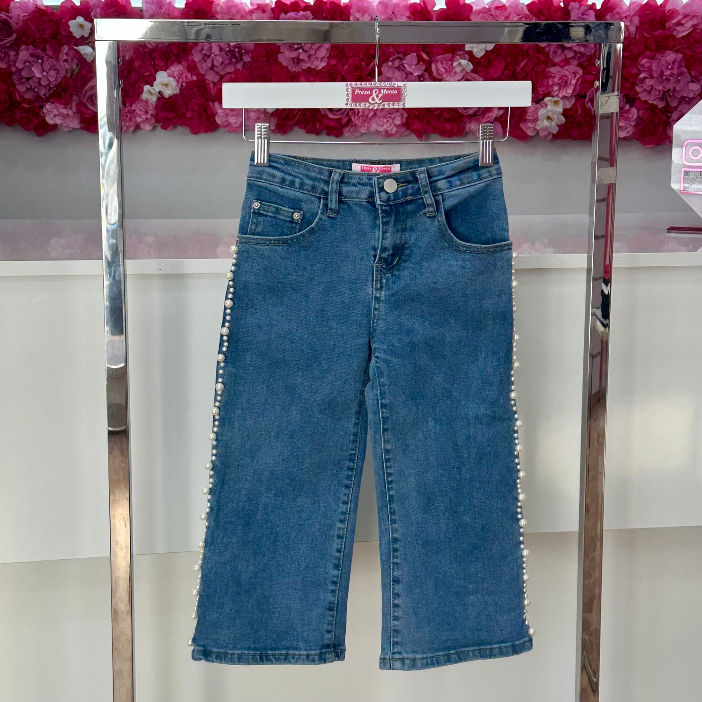 Pantalón perlas