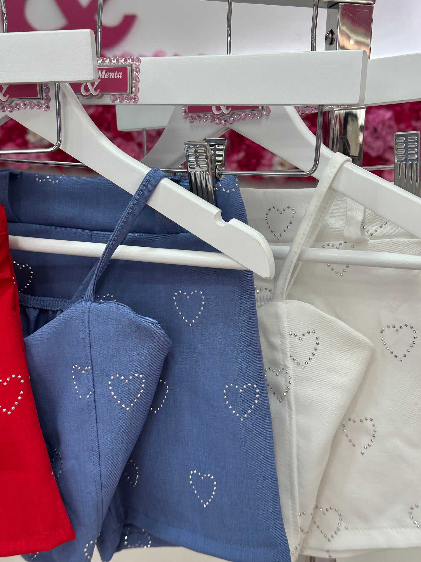 Conjunto short corazones