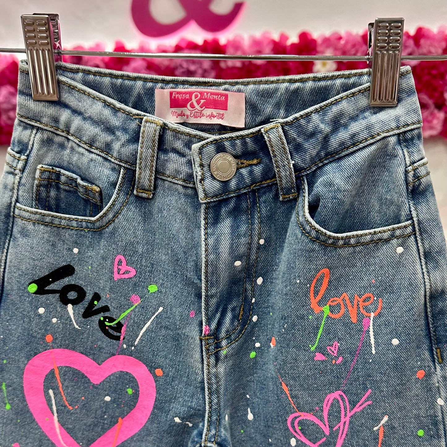Jeans pintura