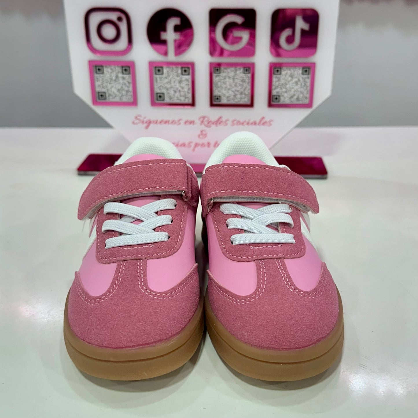 Zapatillas vintage fucsia