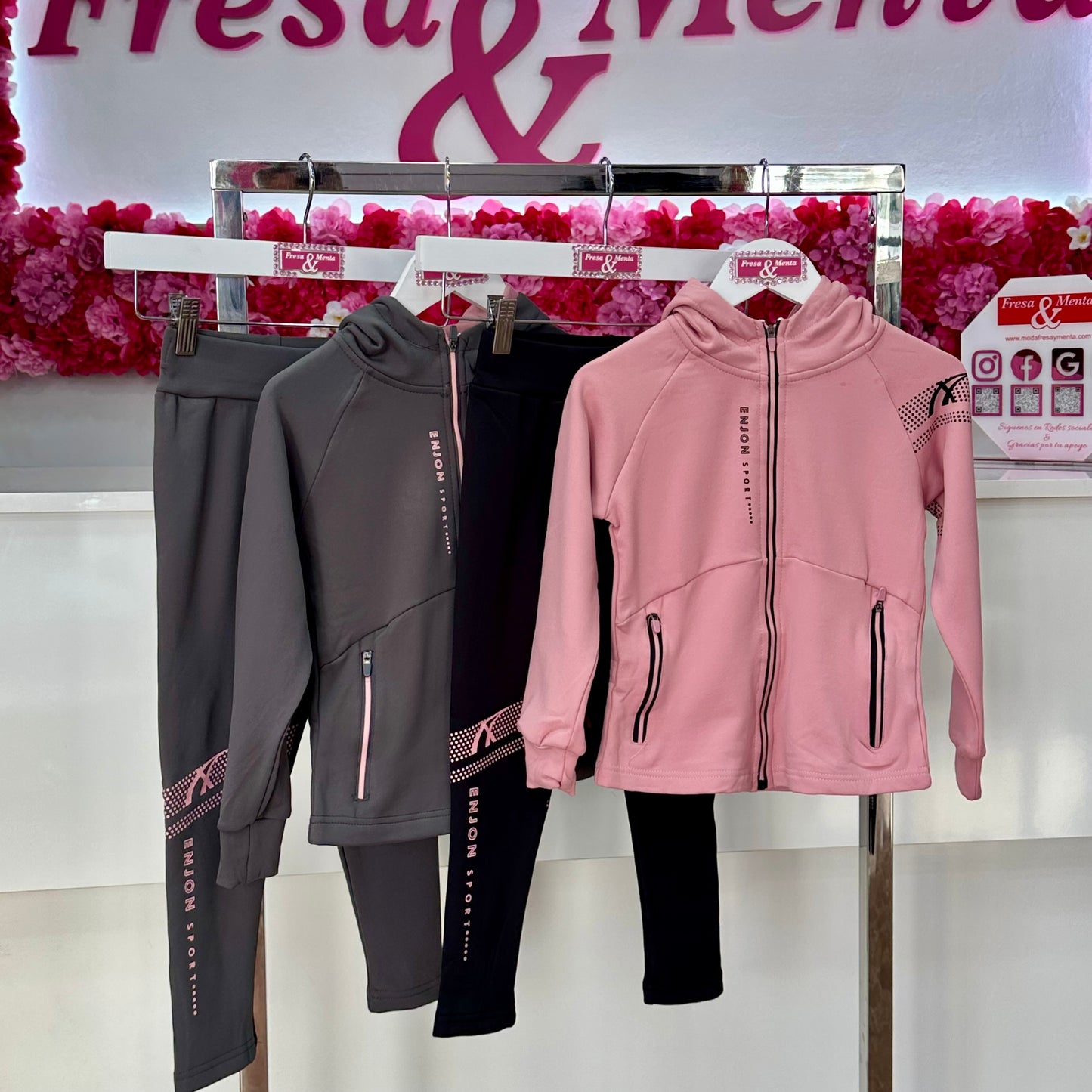 Conjunto sport elástico