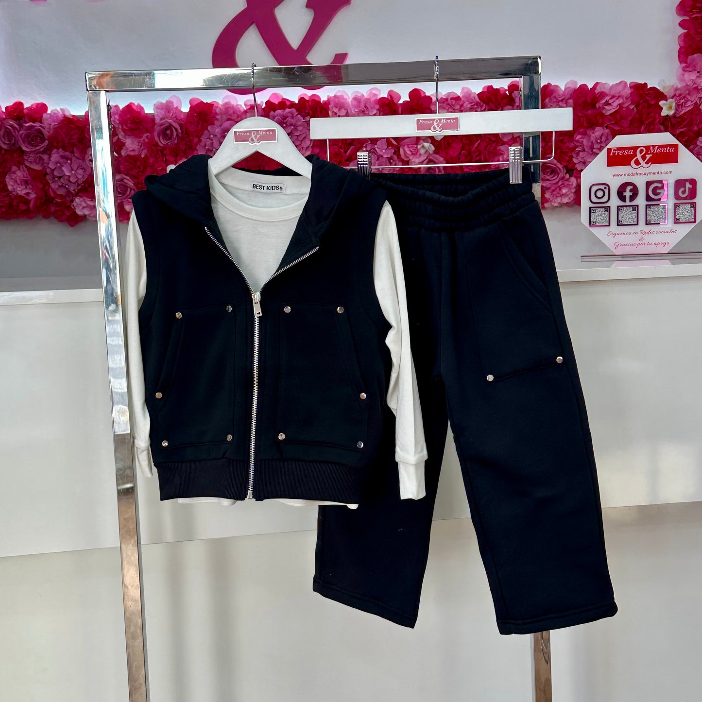 Conjunto chaleco sport