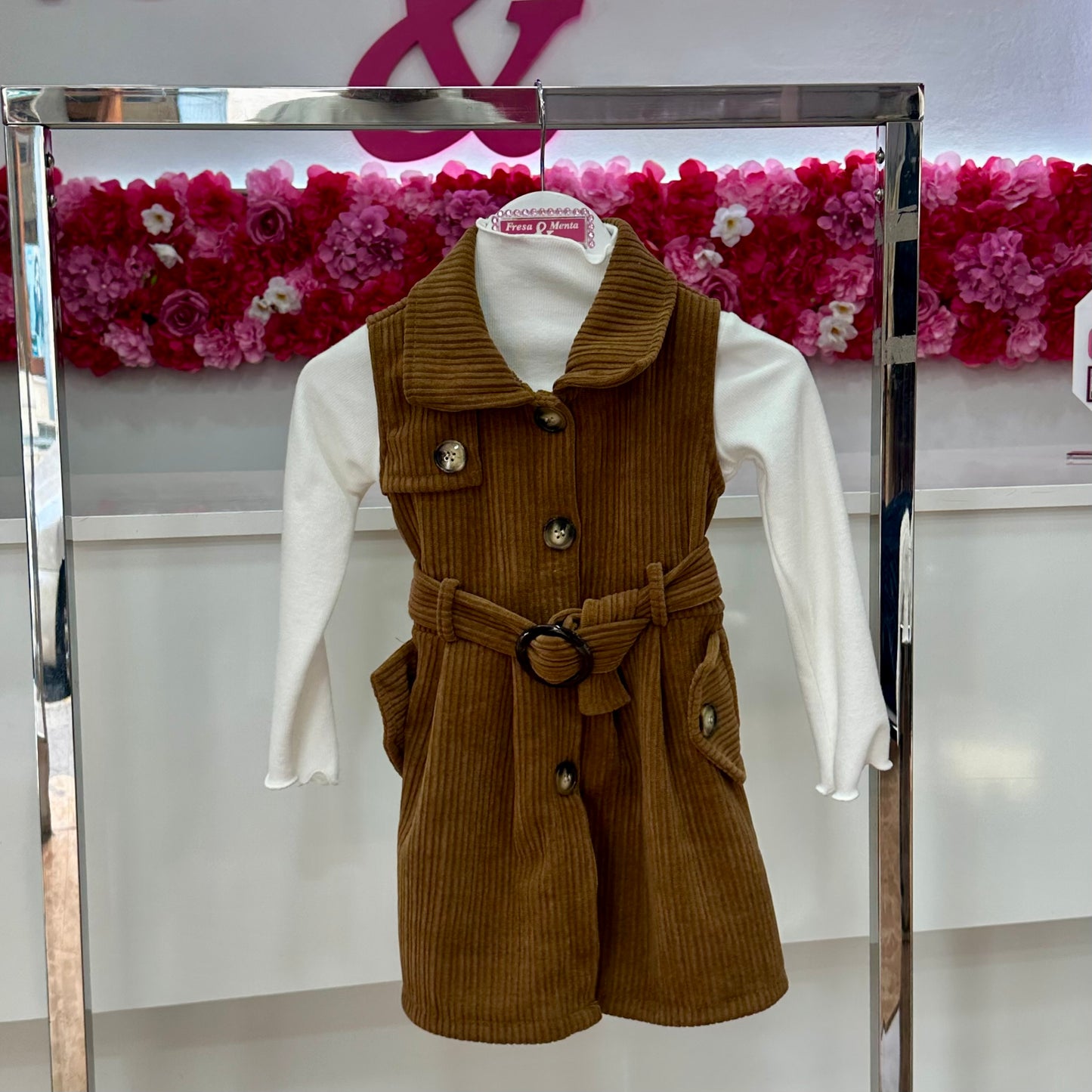 Vestido pana