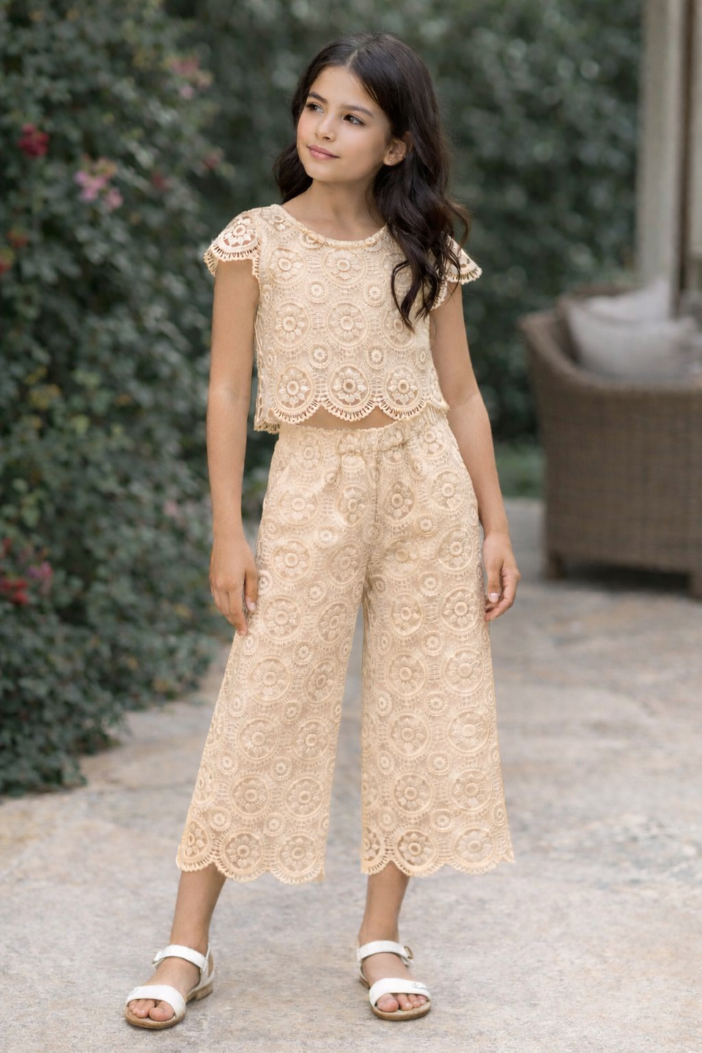 Conjunto crochet pantalón