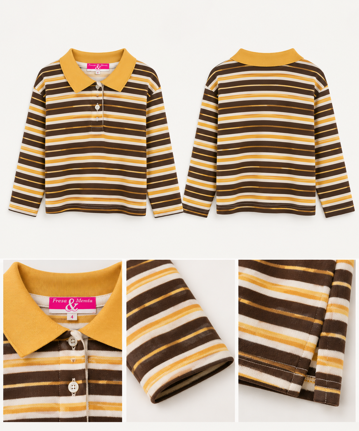 Polo raya oversize