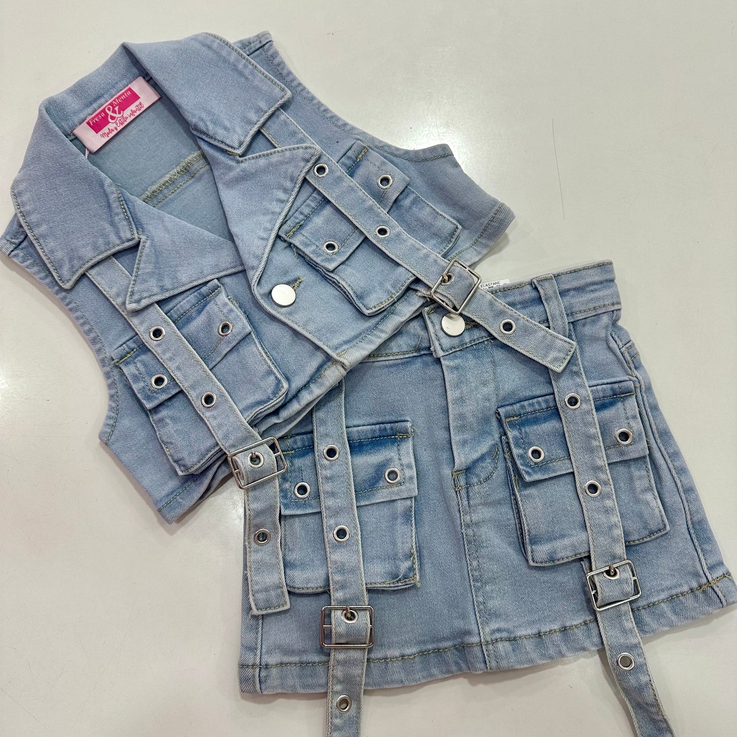 Conjunto jeans baby