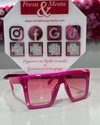 Gafas fashion fuscia