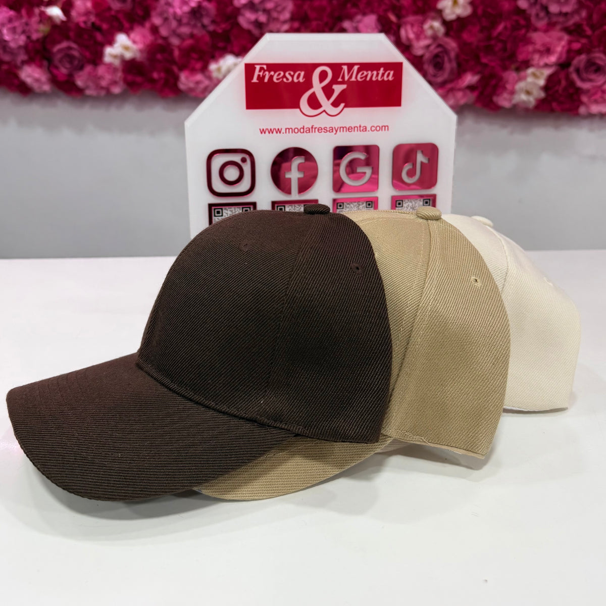 Gorra ajustable lona
