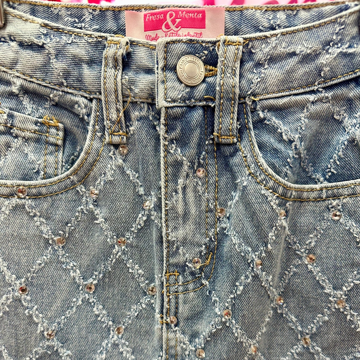 Falda larga jeans