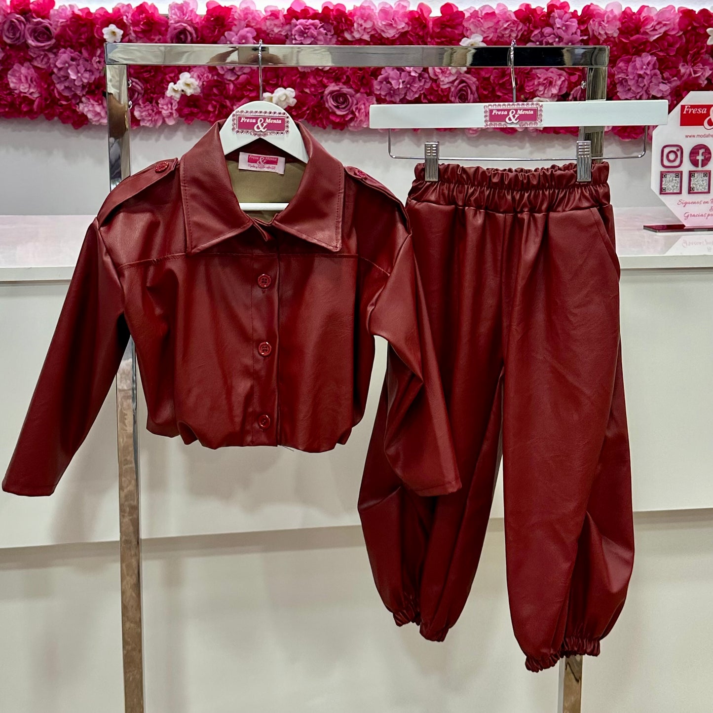 Conjunto poli piel
