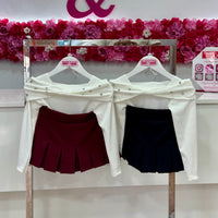 Conjunto falda pantalón