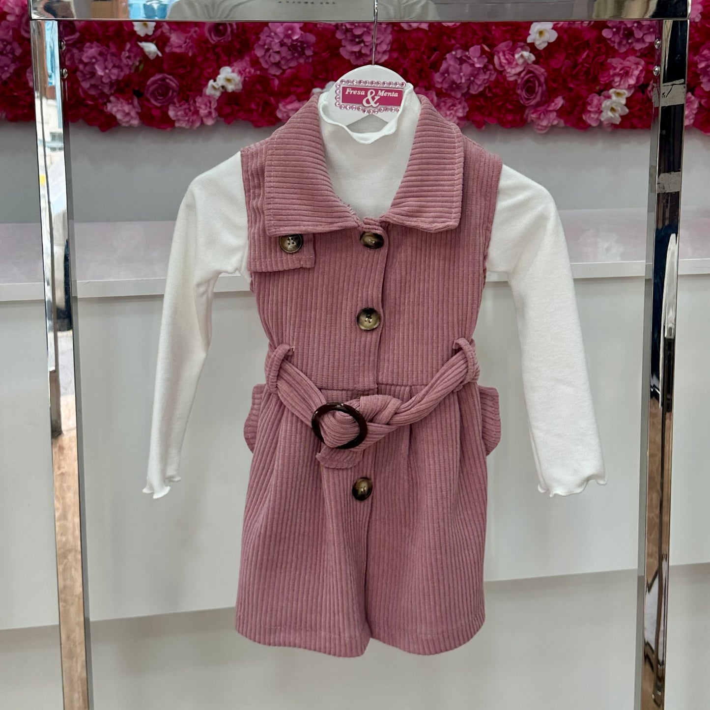 Vestido pana