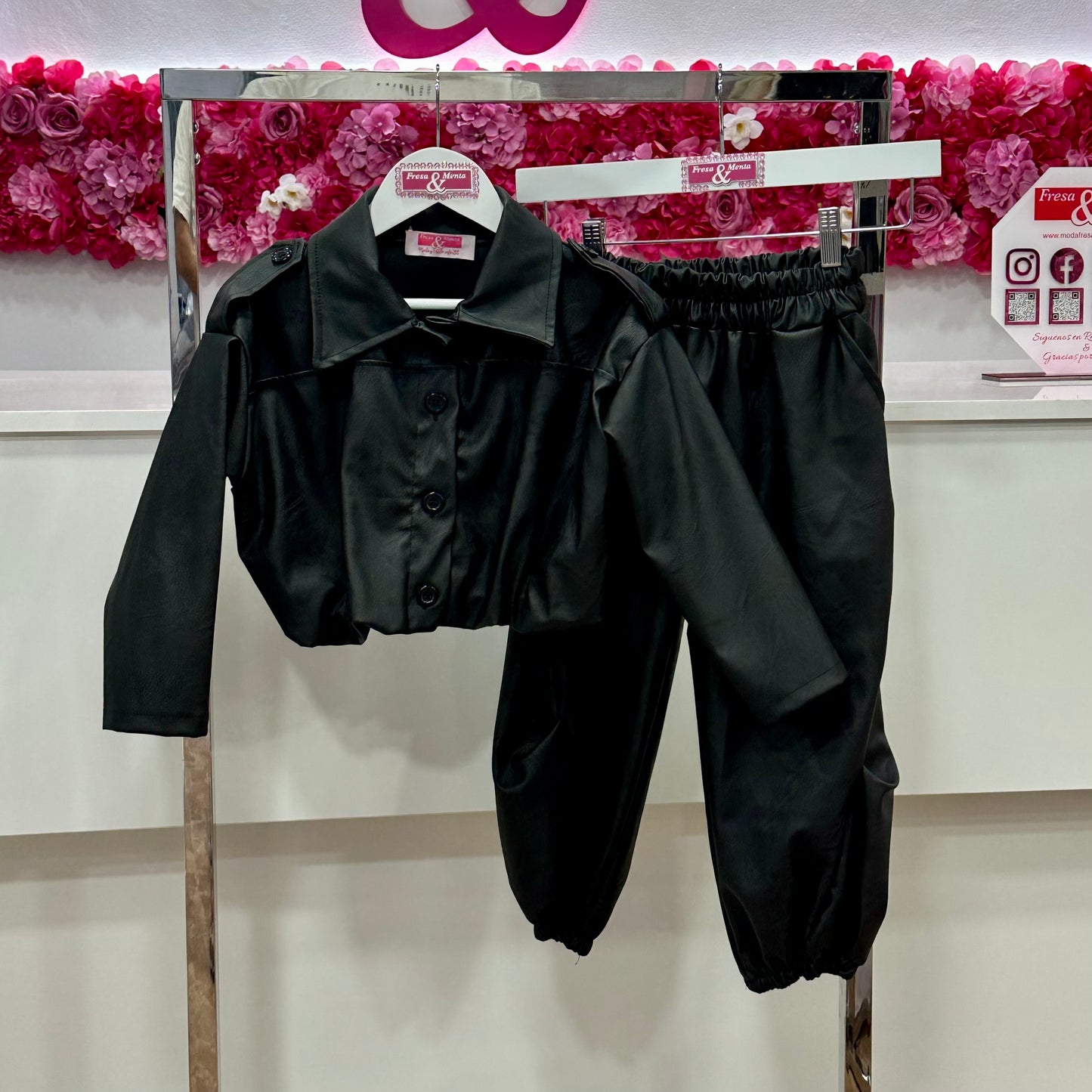 Conjunto poli piel