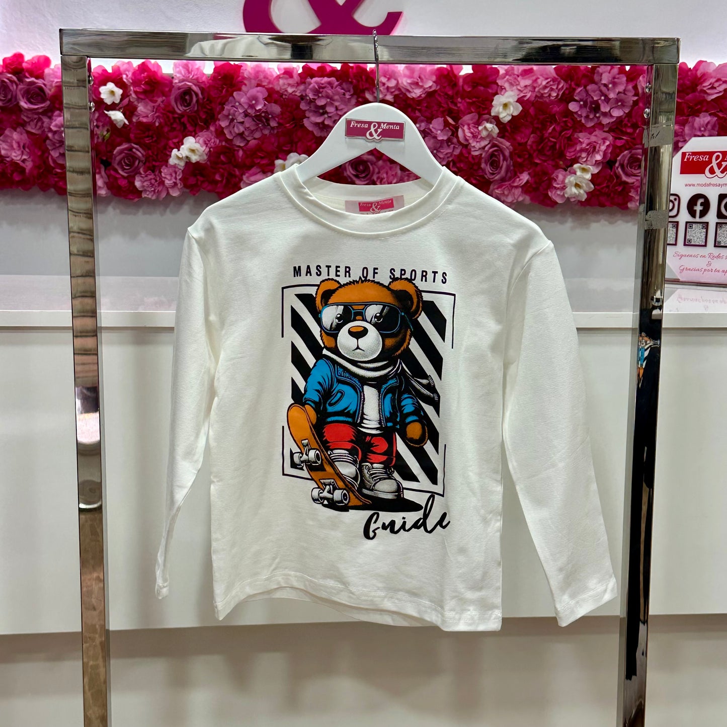Camiseta inspiracion oso