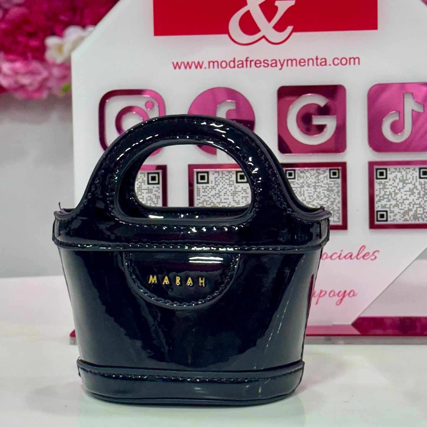Mini bolso brillo