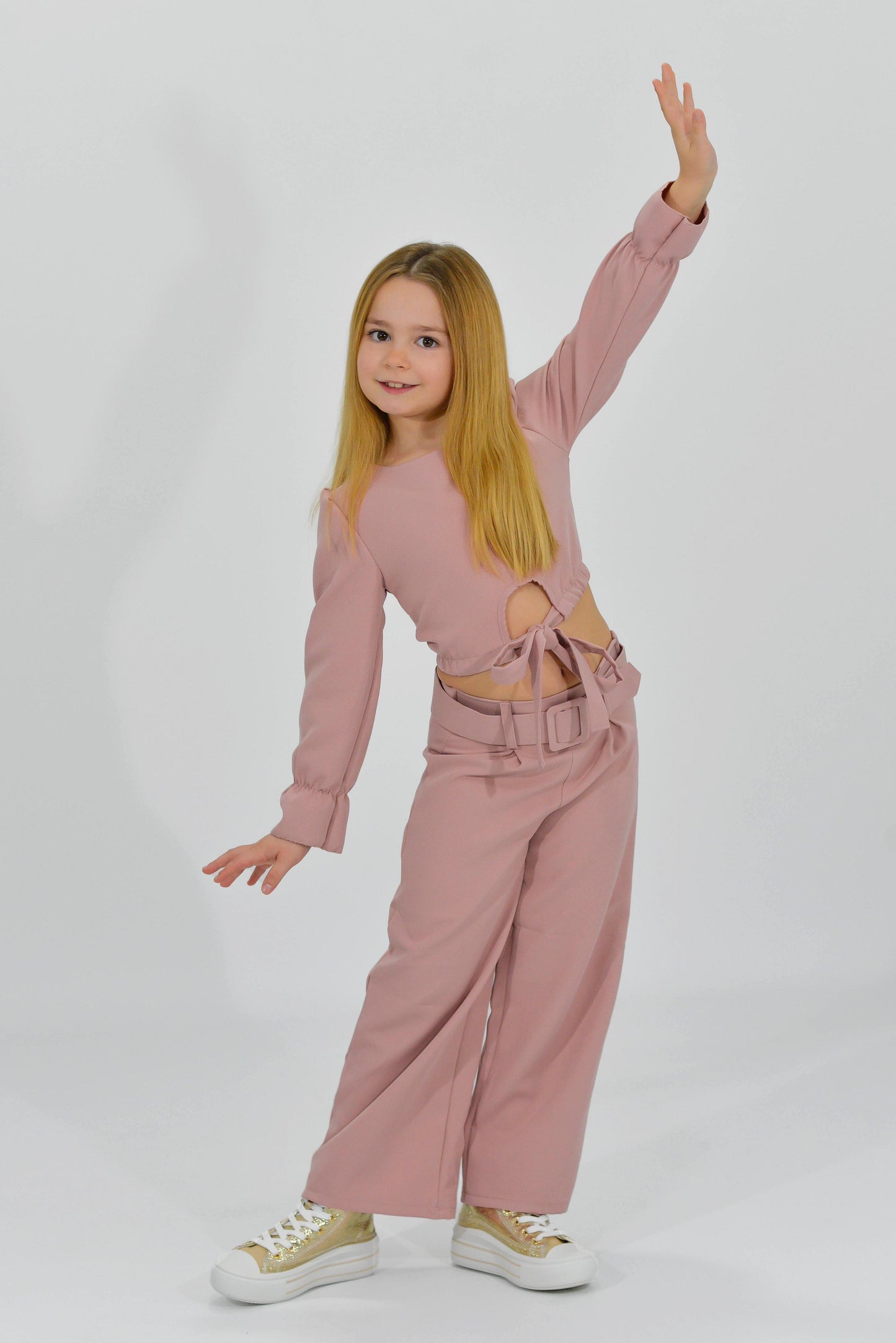 Conjunto pantalón ancho