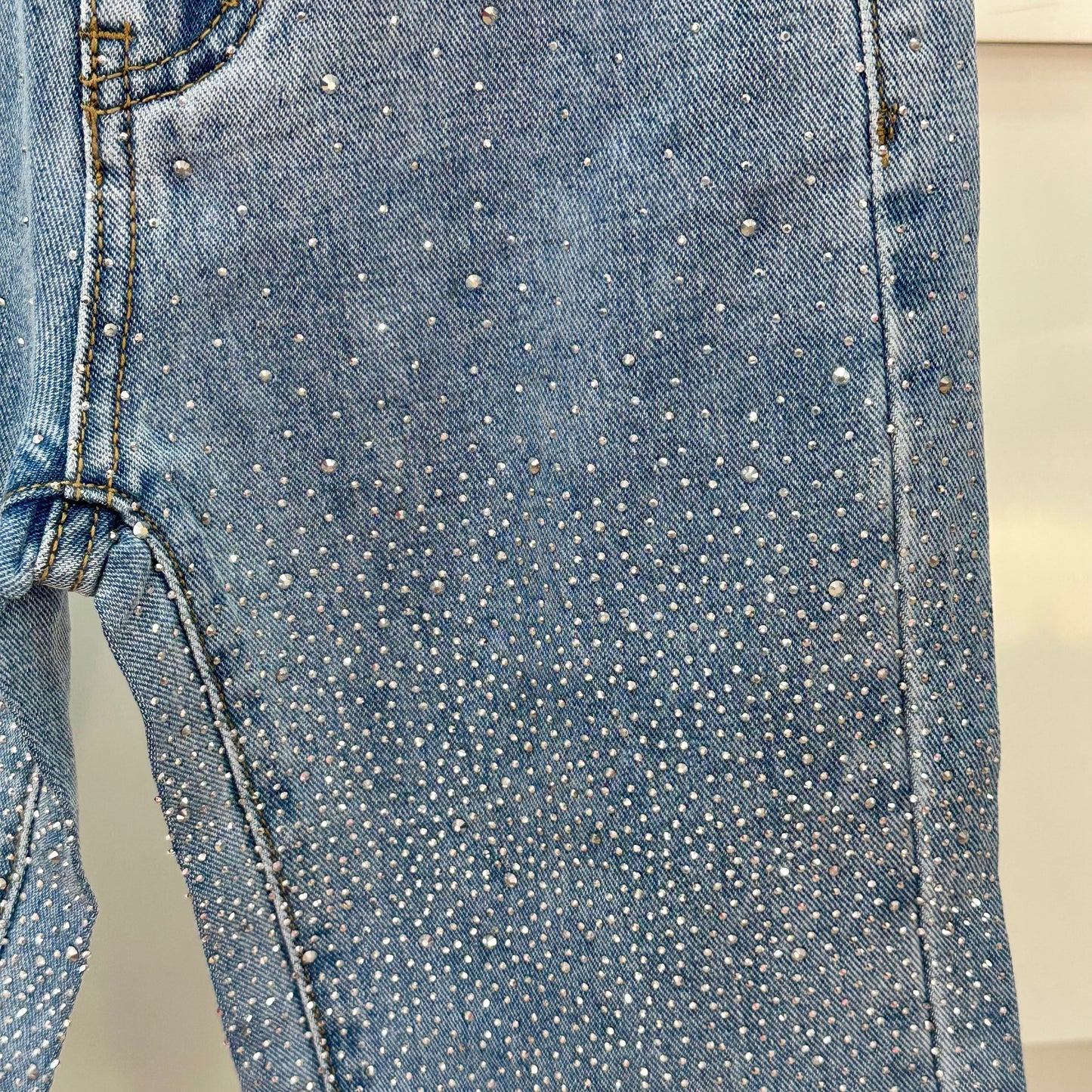 Jeans pedrería