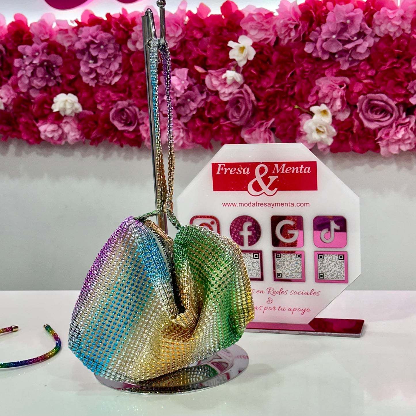 Bolso pedrería