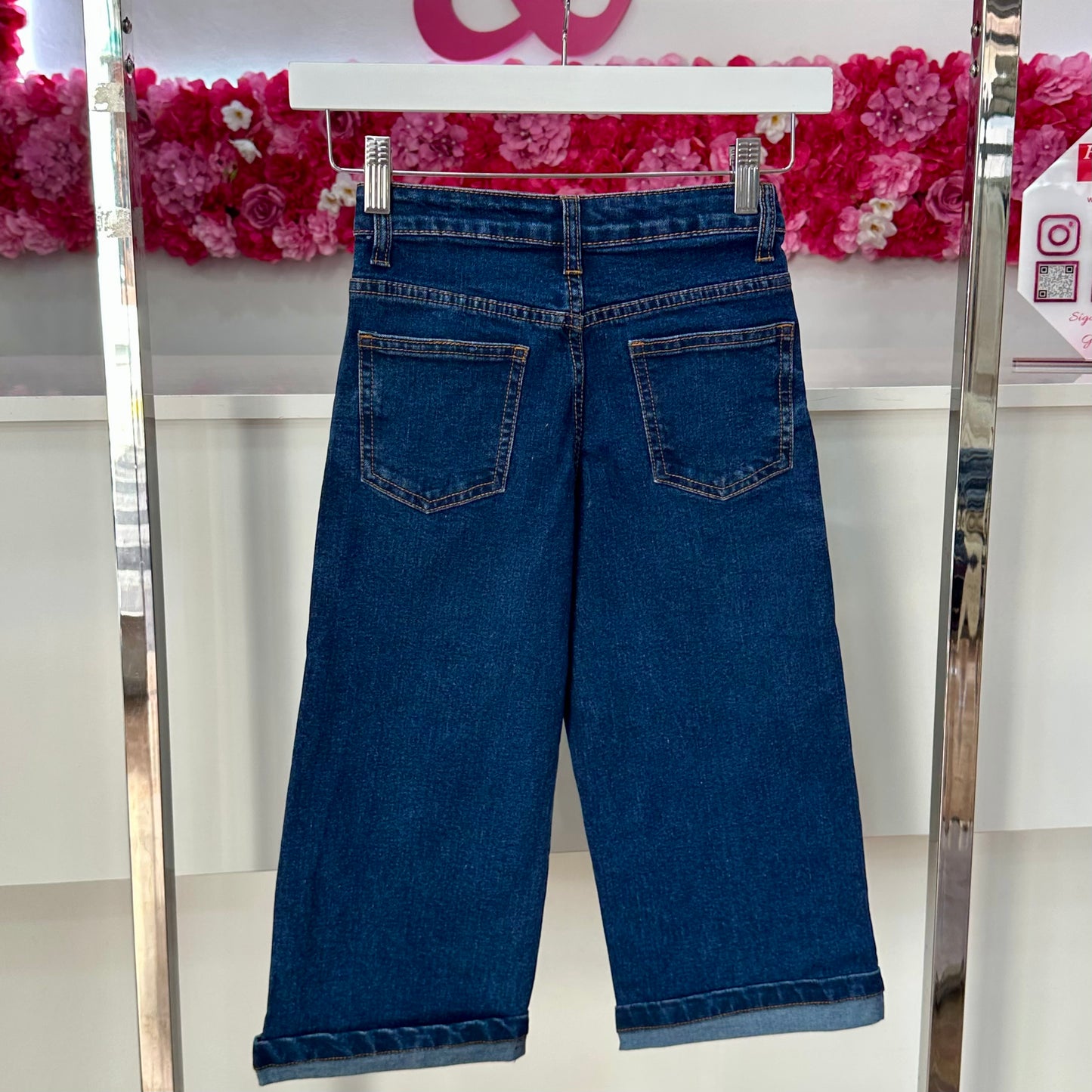 Jeans ancho elástico