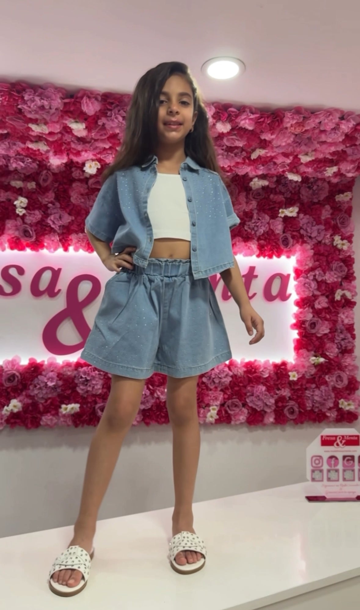 Conjunto oversize jeans