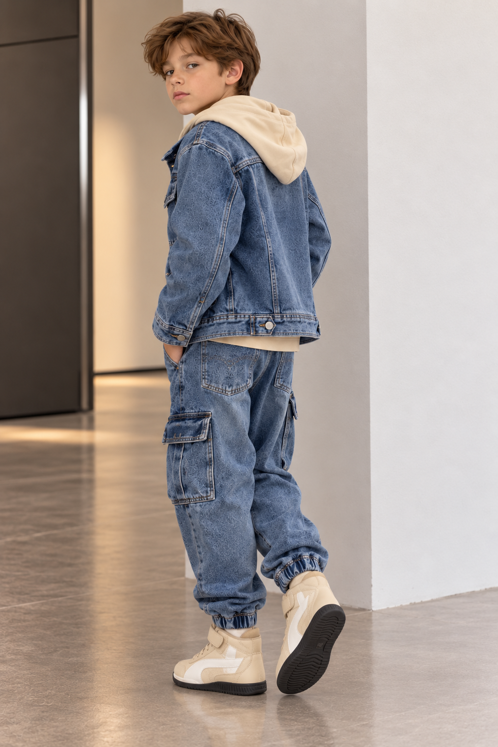 Conjunto jeans oversize