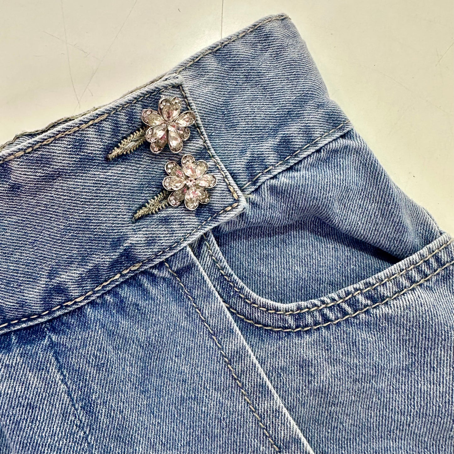 Falda pantalón jeans