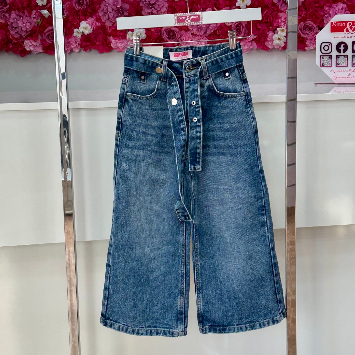 Pantalón Jeans Ancho