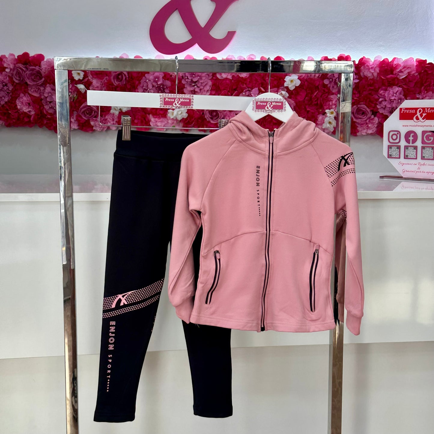 Conjunto sport elástico
