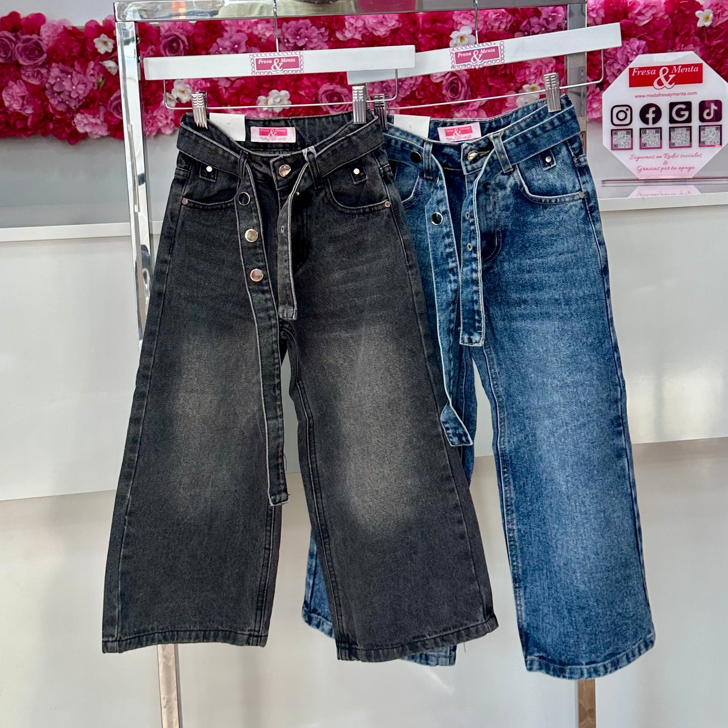 Pantalón Jeans Ancho