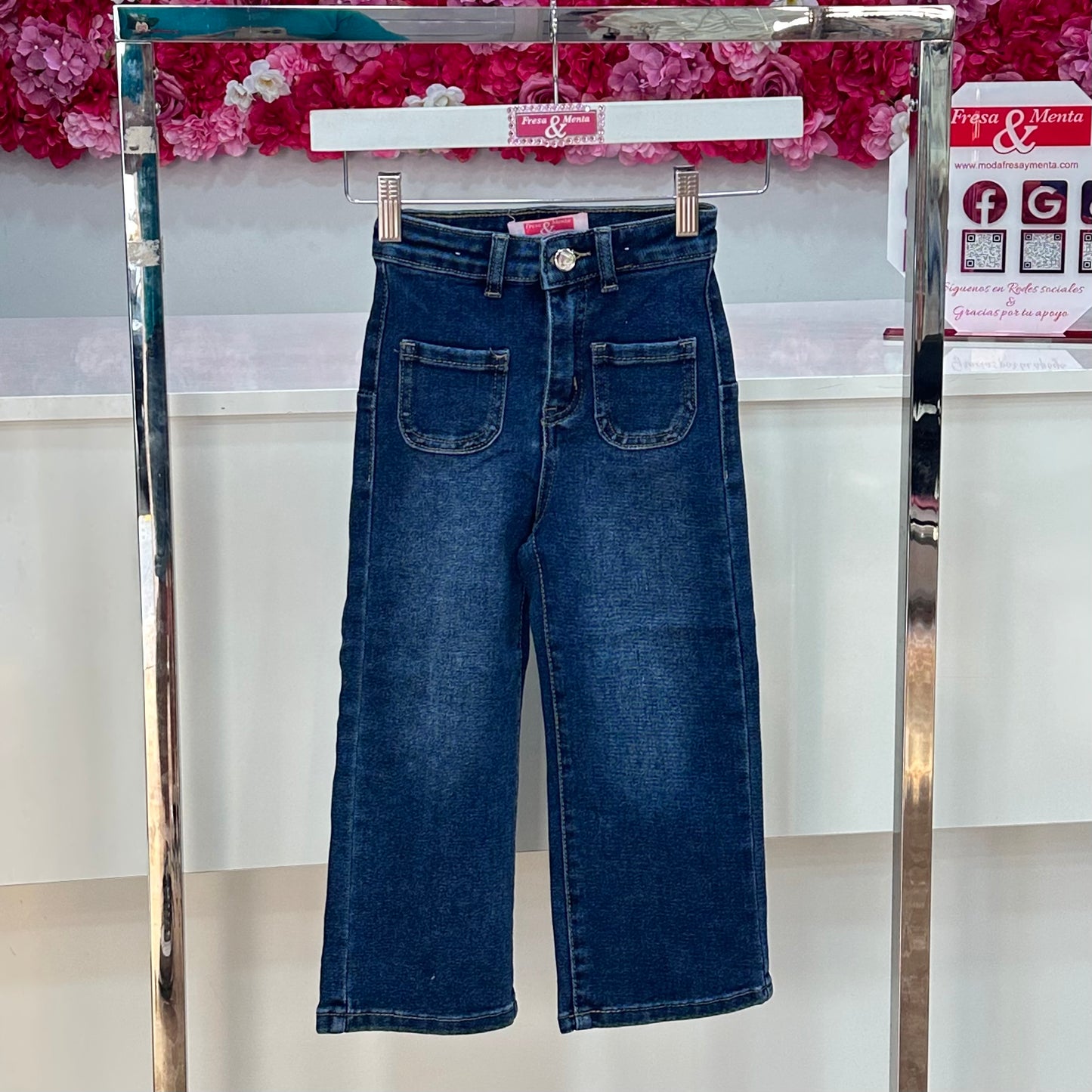 Jeans elástico bolsillo