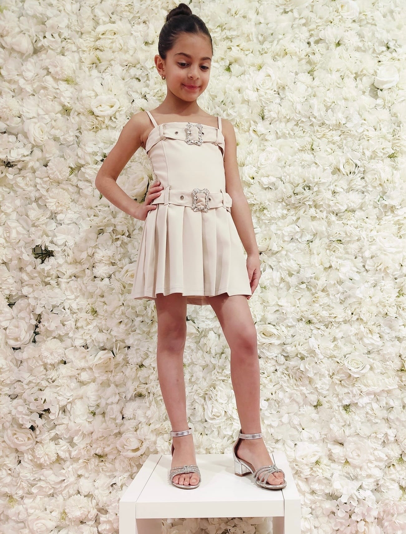 Vestido tablas luxury