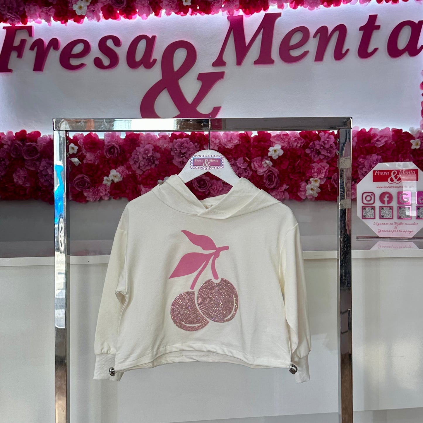 Sudadera cereza