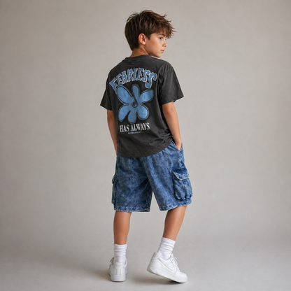 Conjunto Bermuda Jeans