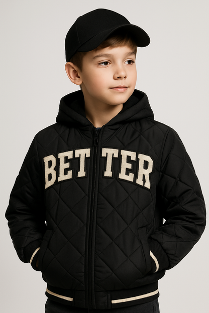 Chaqueta acolchada forrada de pelo “BETTER”