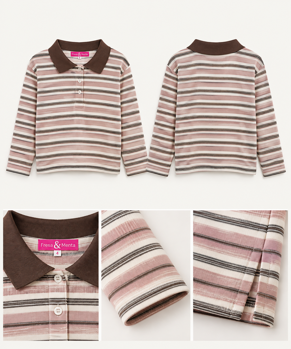 Polo raya oversize