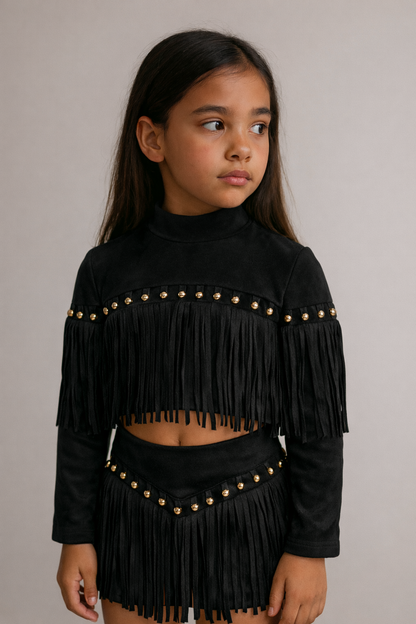 Conjunto flecos India