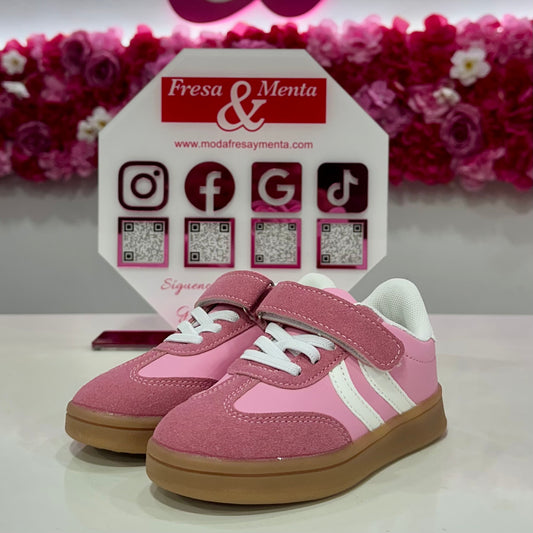 Zapatillas vintage fucsia