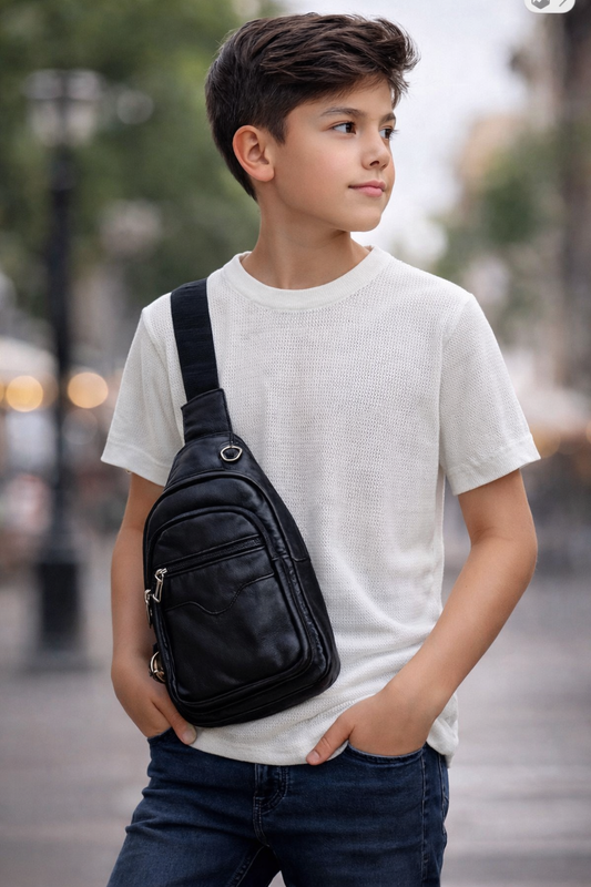 Mini Bandolera de Moda Unisex poli piel