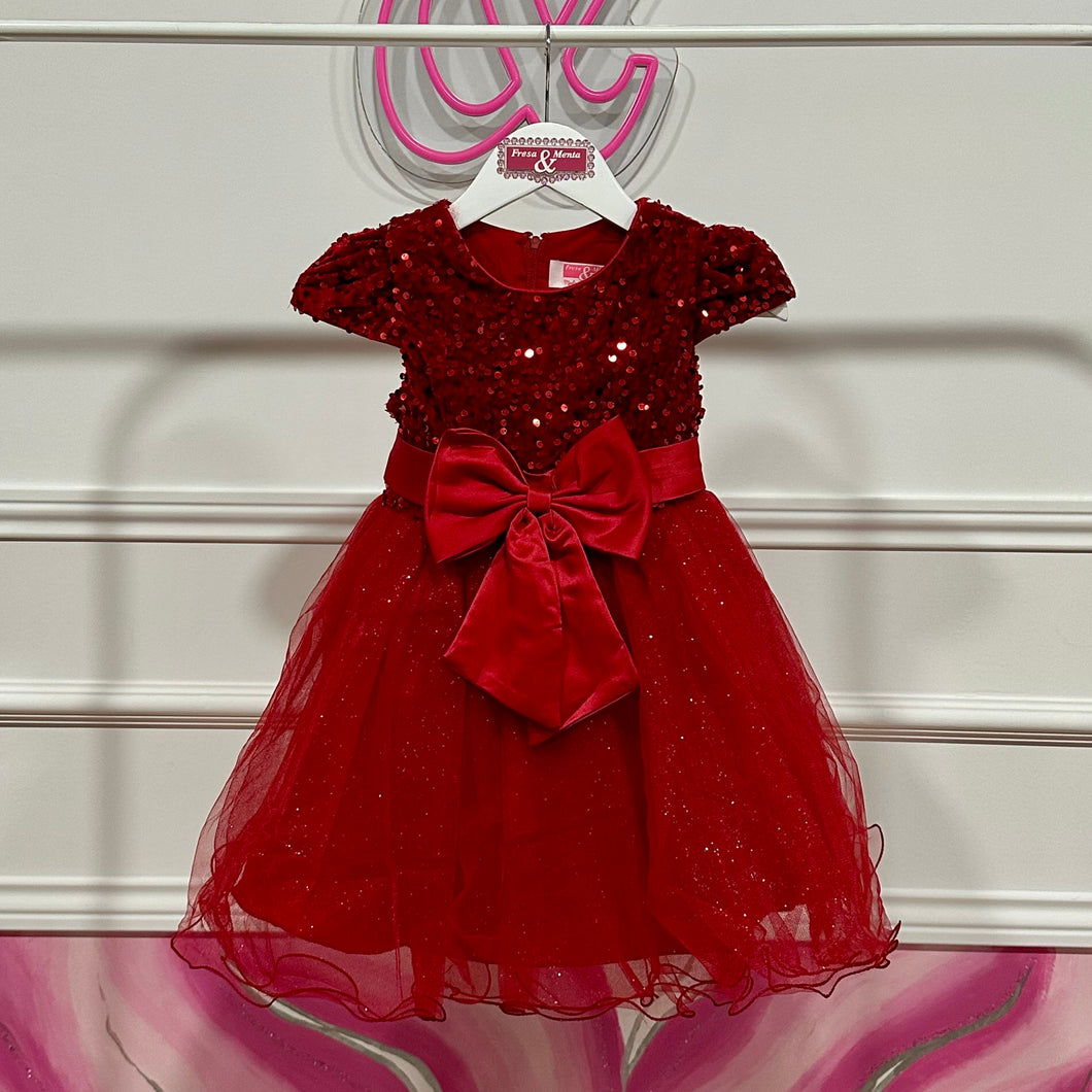 Vestido princesa Rojo