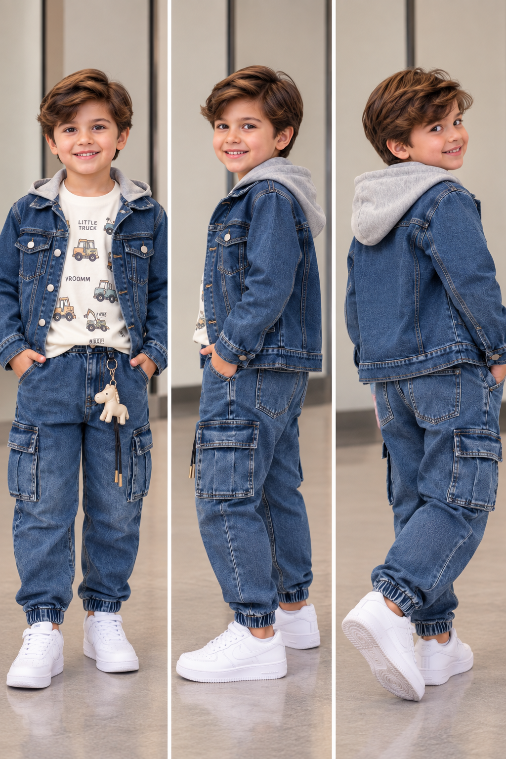 Conjunto baby jeans