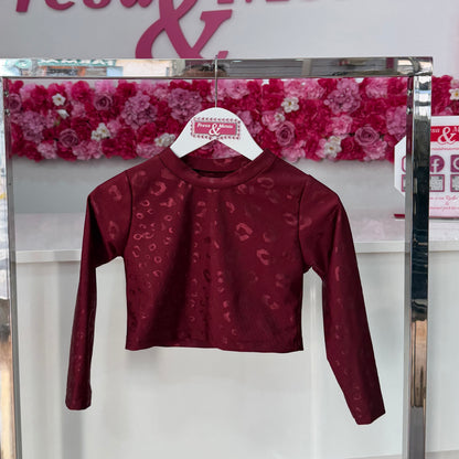 Camiseta reflejo leopardo