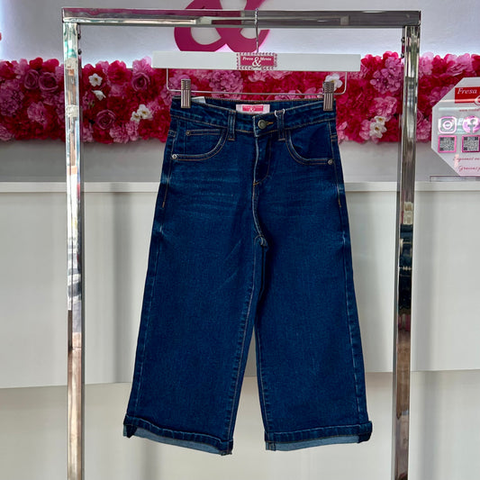 Jeans ancho elástico
