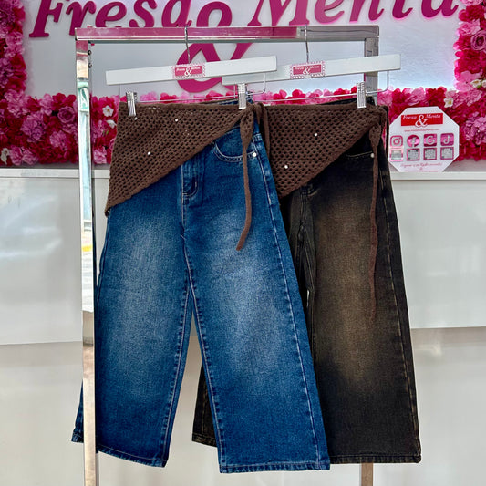 Jeans con pareo
