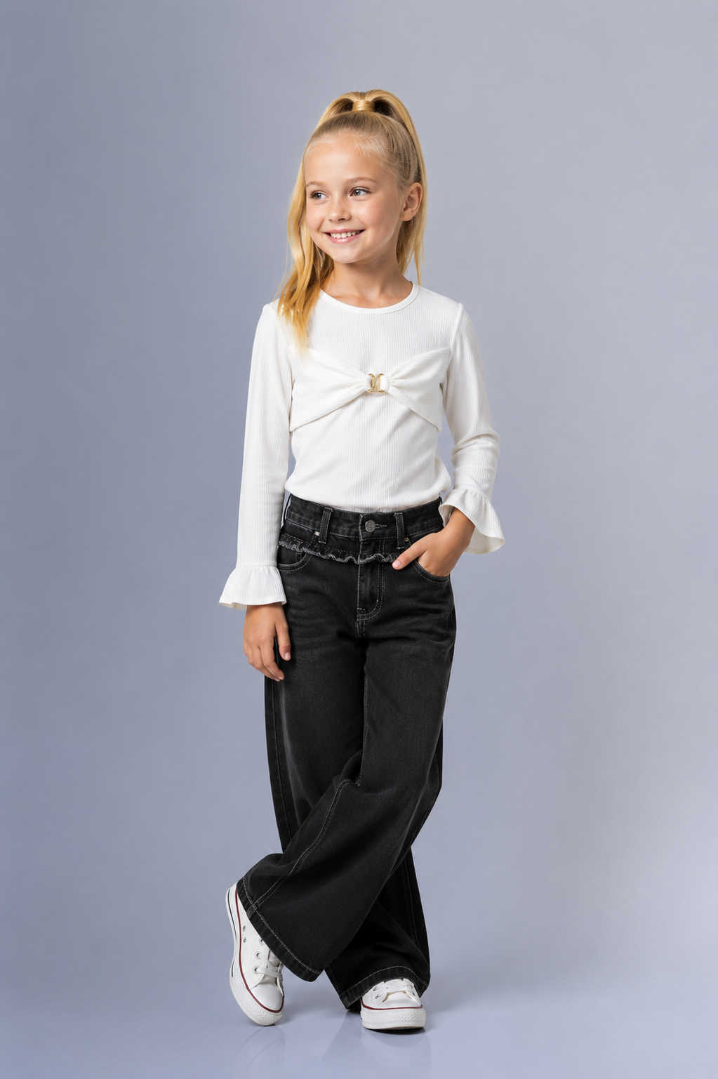 Jeans ancho