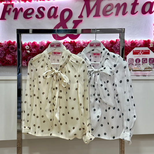 Blusa lunares