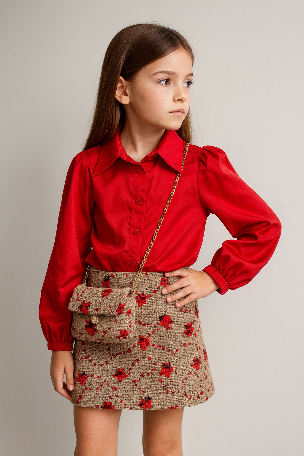 Conjunto falda lentejuelas