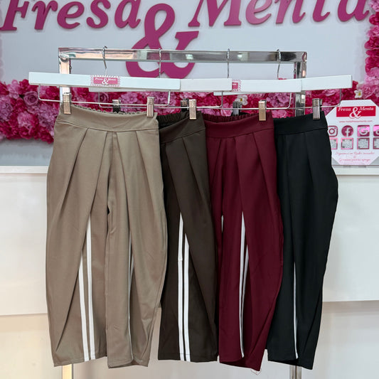 Pantalón pinza Ancho Raya