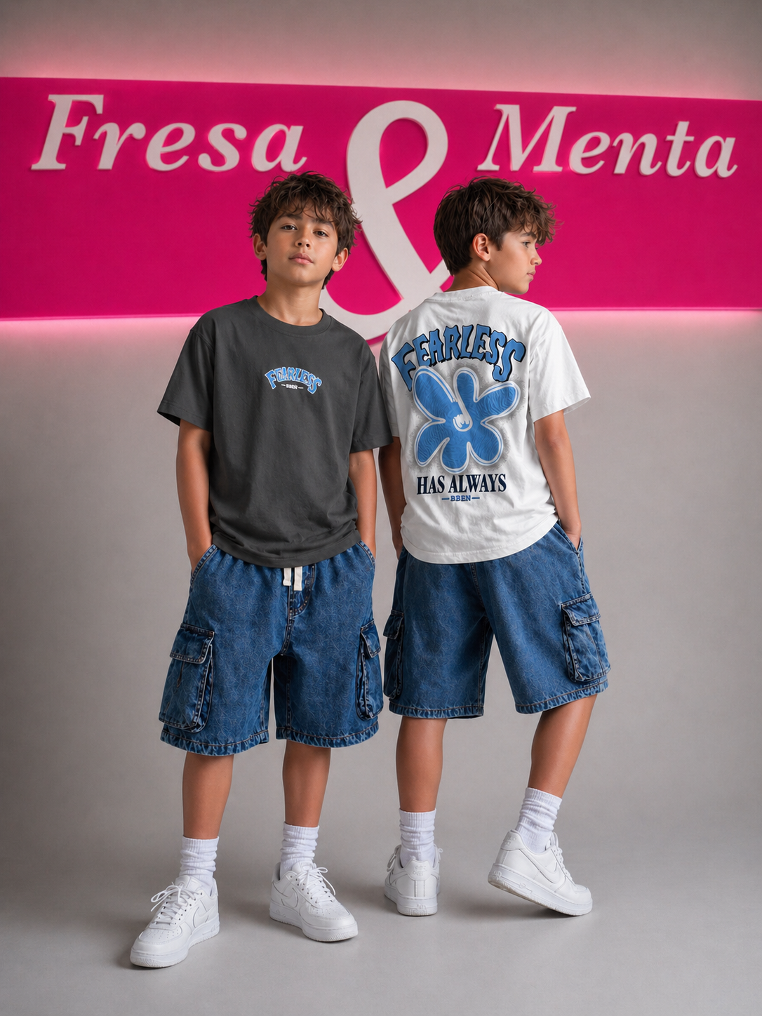 Conjunto Bermuda Jeans