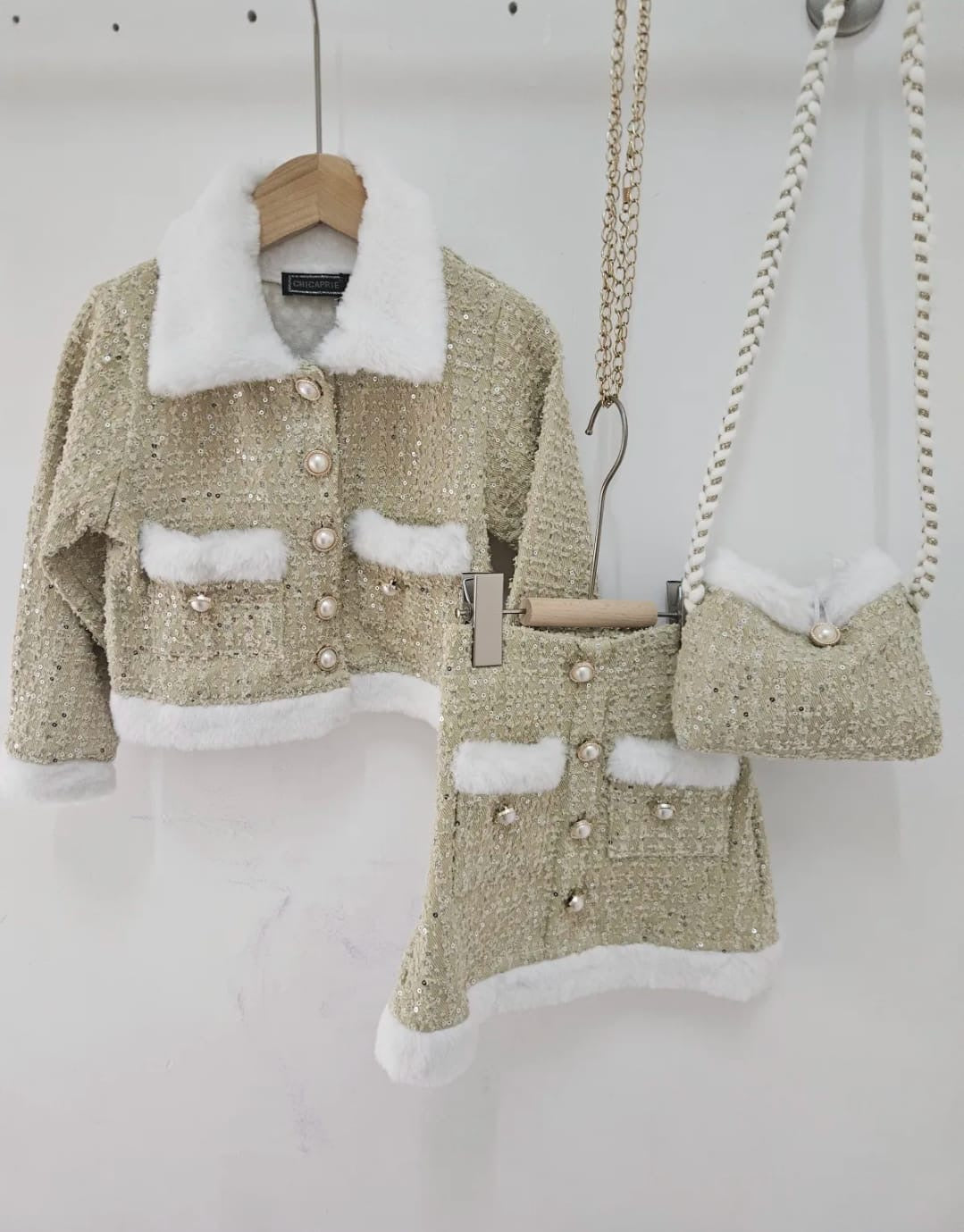 Conjunto tweed Brillo